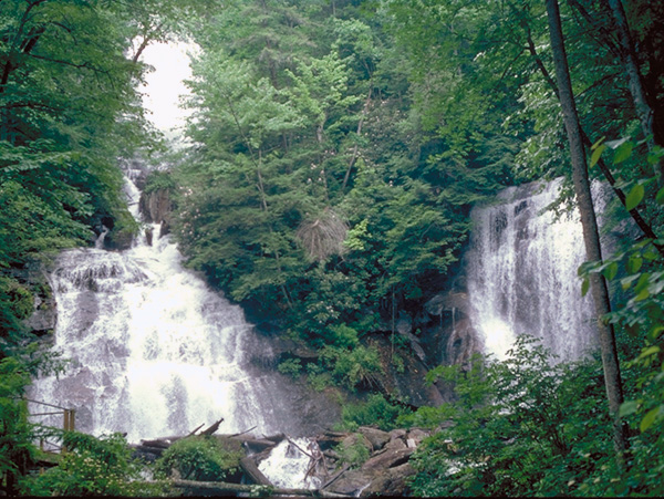 Anna Ruby Falls near Helen GA