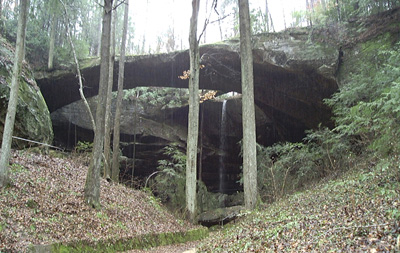 The Natural Bridge in Alabama