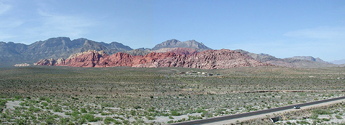 Red Rocks and the Visitor Center
